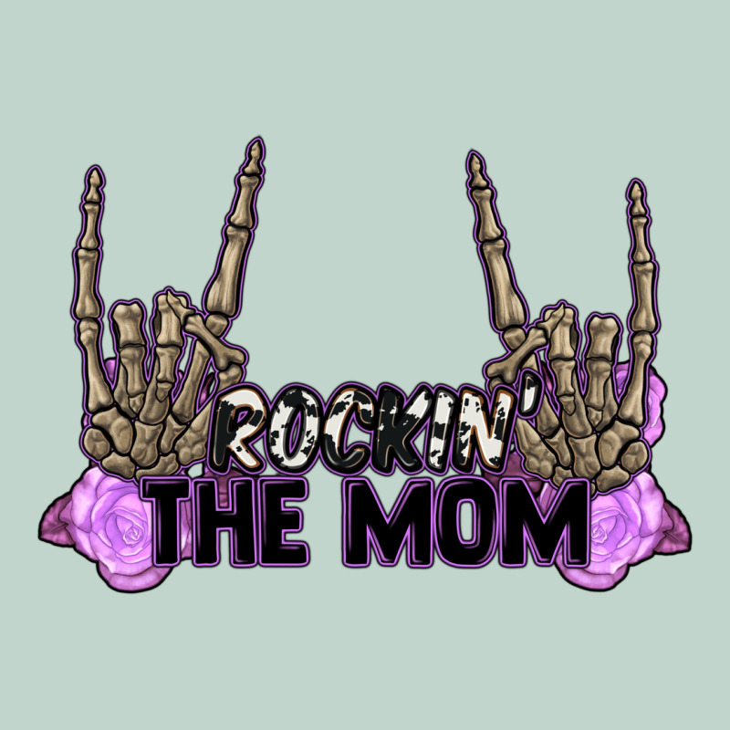 Rockin' The Mom Zipper Hoodie by CowGirlArtShop | Teevron