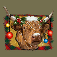 Highland Cow Christmas Vintage Hoodie | Teevron