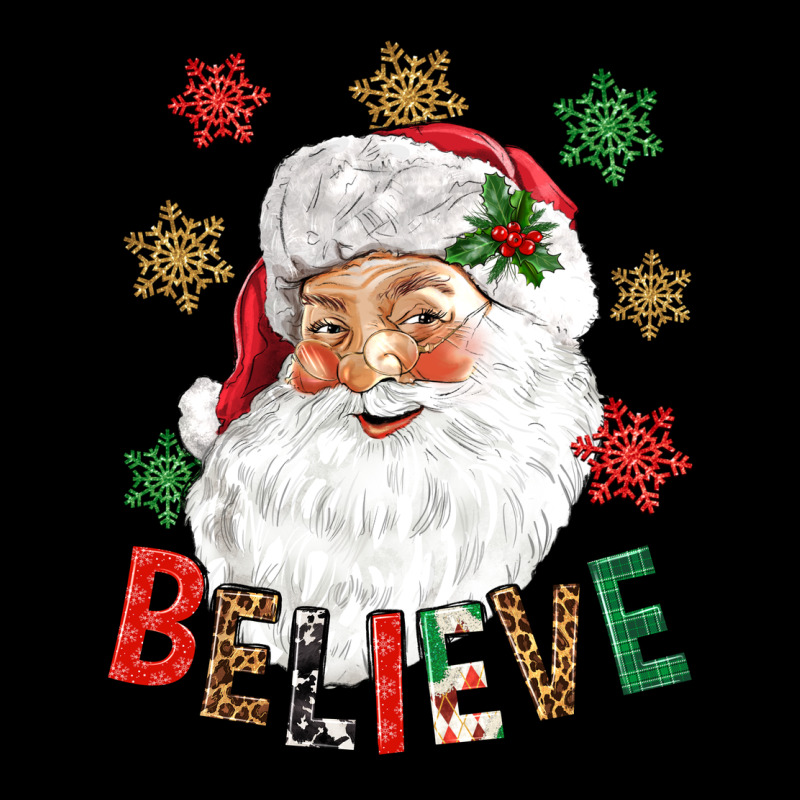 Believe Christmas Ladies Tee by NancyCooperArtShop | Teevron