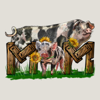 Western Mom With Spotted Pig And Baby Pig Heavy Core Tee | Teevron