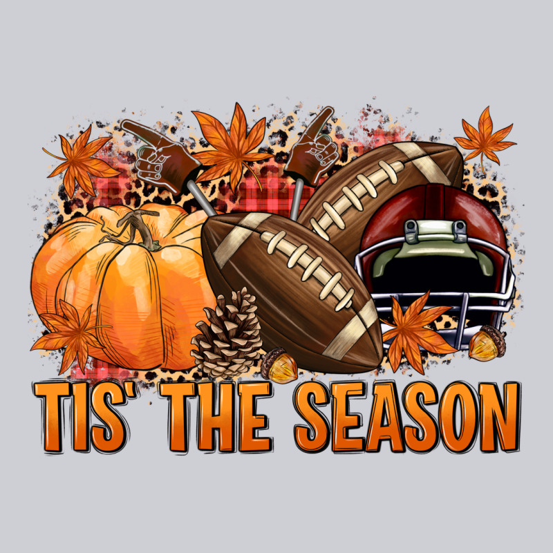 Tis' The Season Football And Maroon Helmet Heavyweight Sweatshirt by NancyCooperArtShop | Teevron