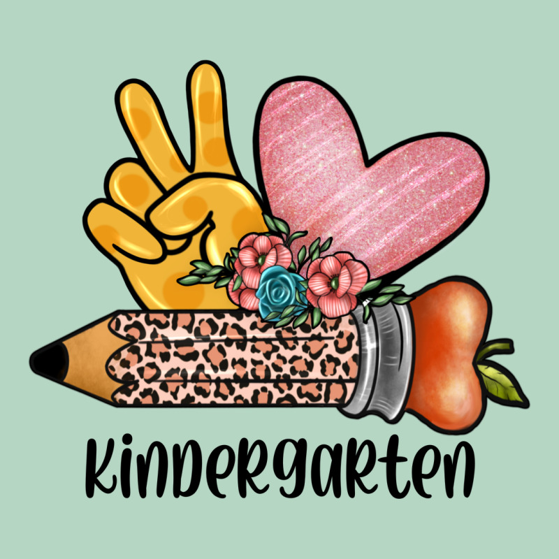Peace Love Kindergarten Classic Tee by JahusDesignShop | Teevron