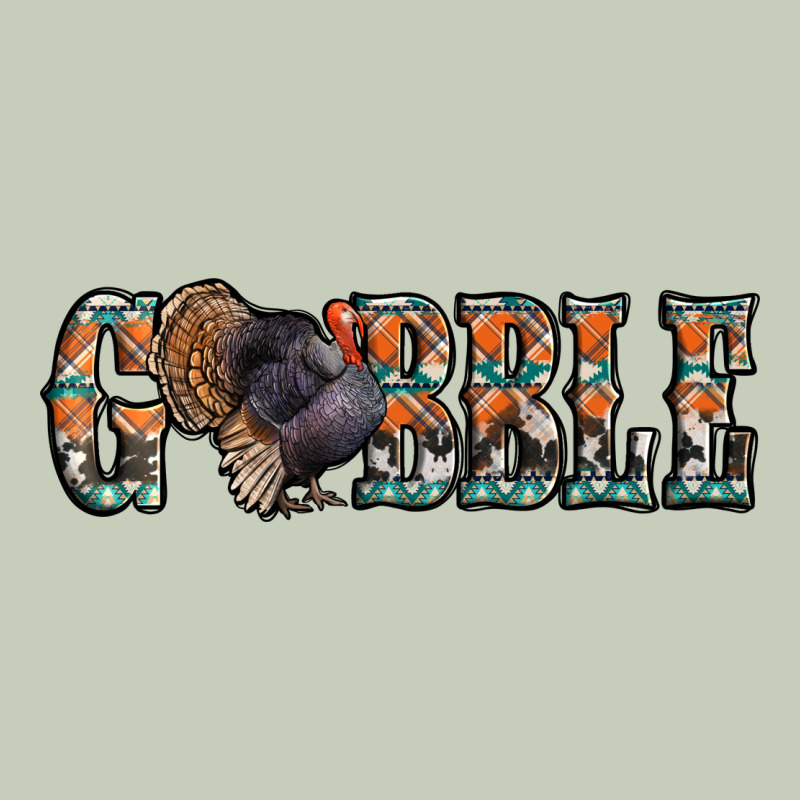 Gobble Thanksgiving Turkey Ladies Tee by Jasminsmagicworld | Teevron
