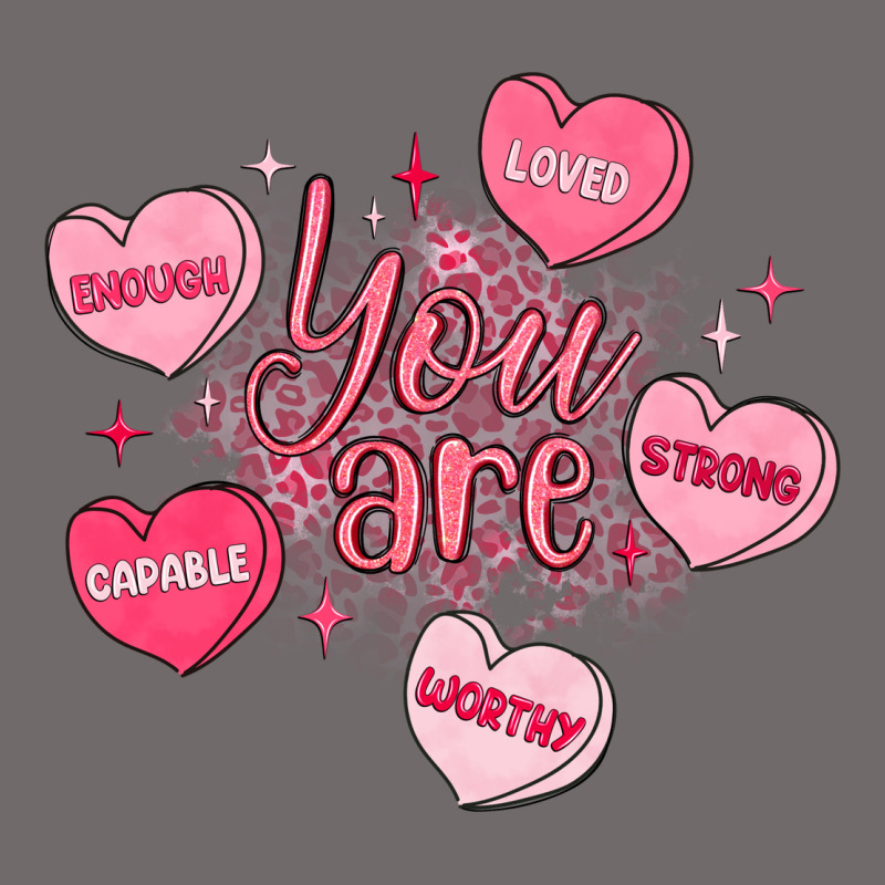 You Are Enough Valentines Day Urban Heavy Tee by LillyAllenDesigns | Teevron
