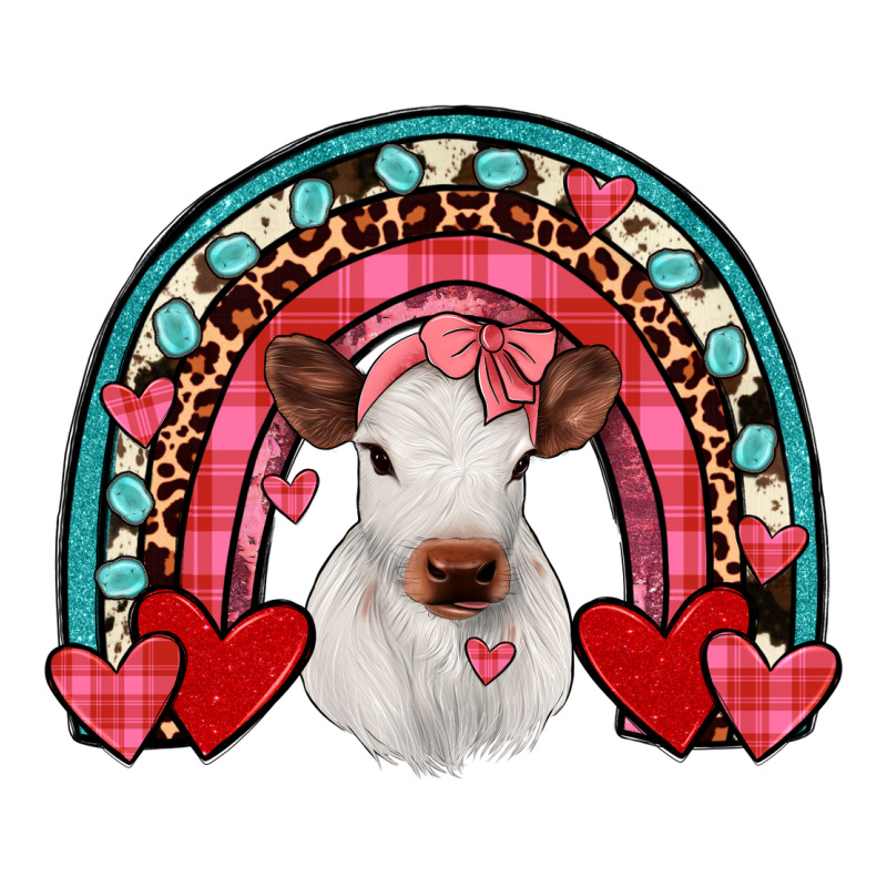 Valentines Heifer Rainbow Premium Tee by JahusDesignShop | Teevron