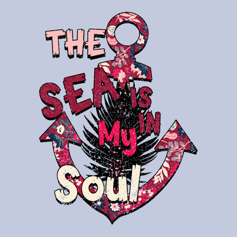 Summer Decor The Sea Is In My Soul Long Sleeve Tee by Bettercallsaul | Teevron