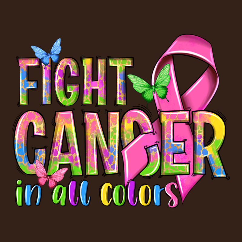 Fight Cancer In All Colors Heavy Core Tee by NancyCooperArtShop | Teevron