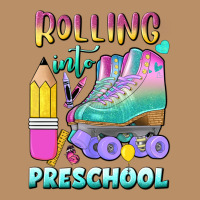 Rolling Into Preschool Vintage Hoodie | Teevron