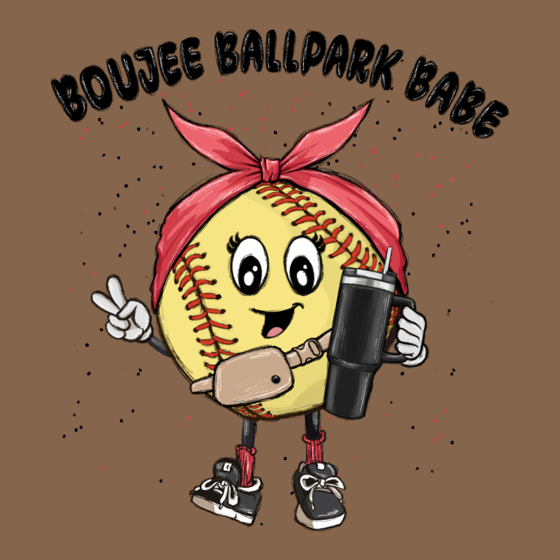 Boujee Ballpark Babe Premium Tee by MaliasSmallBusiness | Teevron