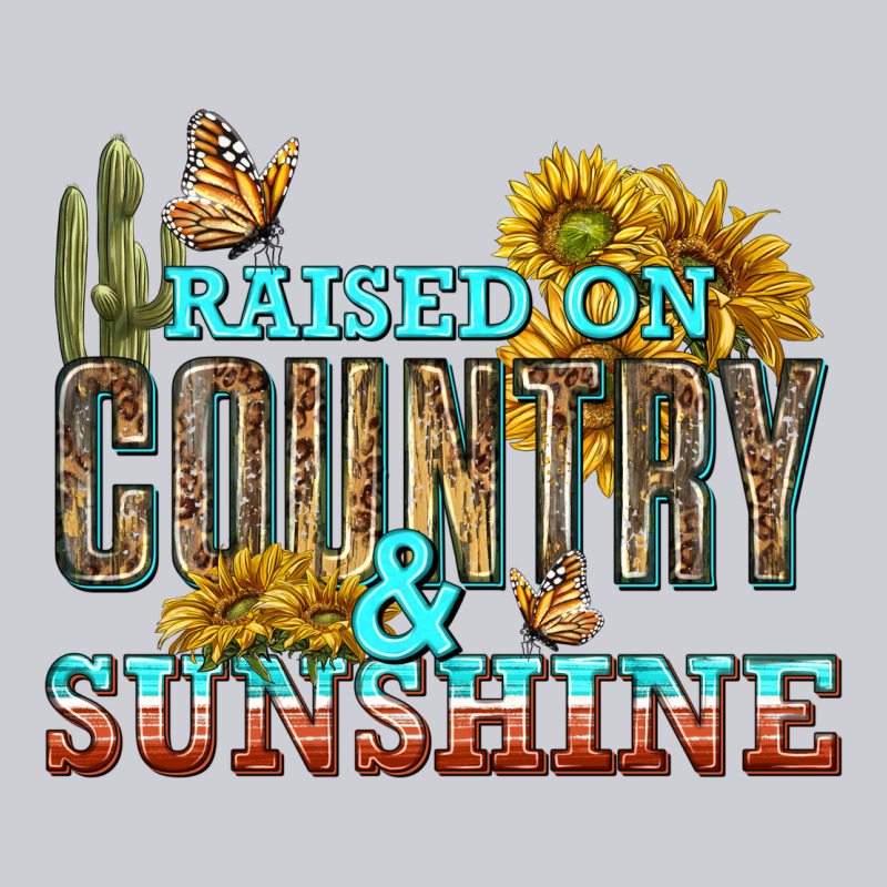 Raised On Country And Sunshine Heavyweight Sweatshirt by texasbilliewilder | Teevron