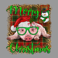 Merry Christmas Baby Pig Vintage Hoodie | Teevron
