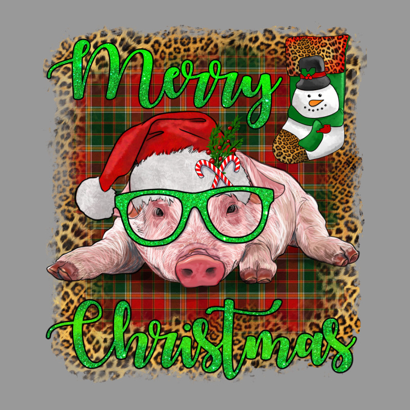 Merry Christmas Baby Pig Vintage Hoodie by RanaPortraitStore | Teevron
