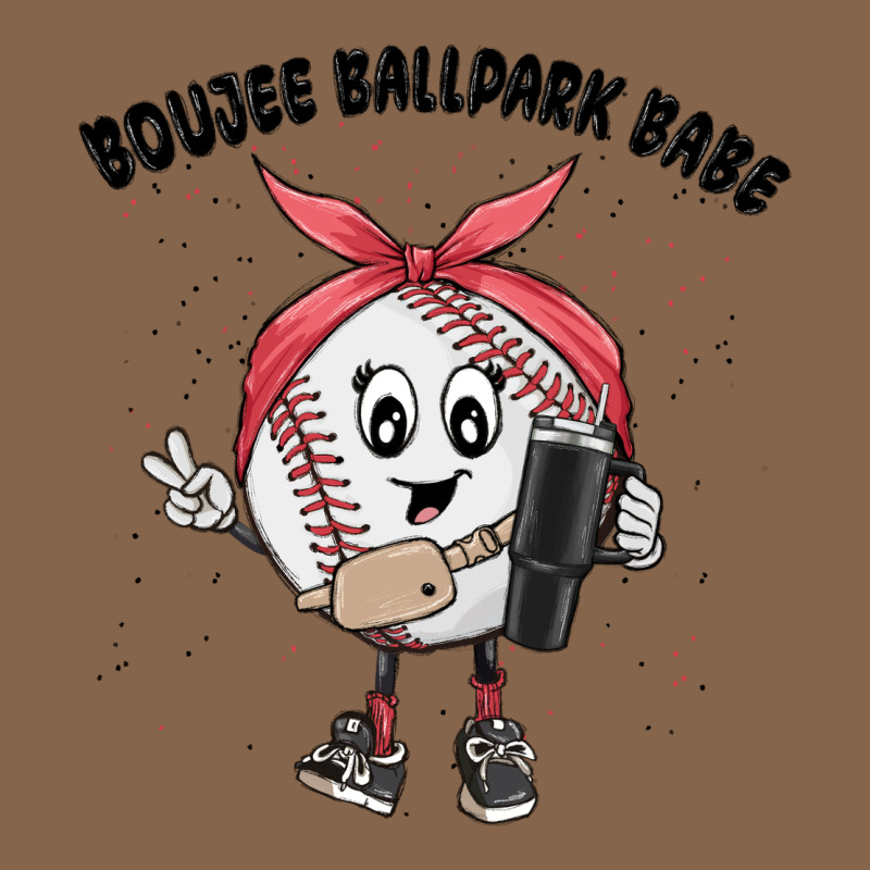 Boujee Ballpark Babe Premium Tee by MaliasSmallBusiness | Teevron