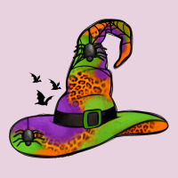 Witch Hat With Spiders Ladies Tee | Teevron