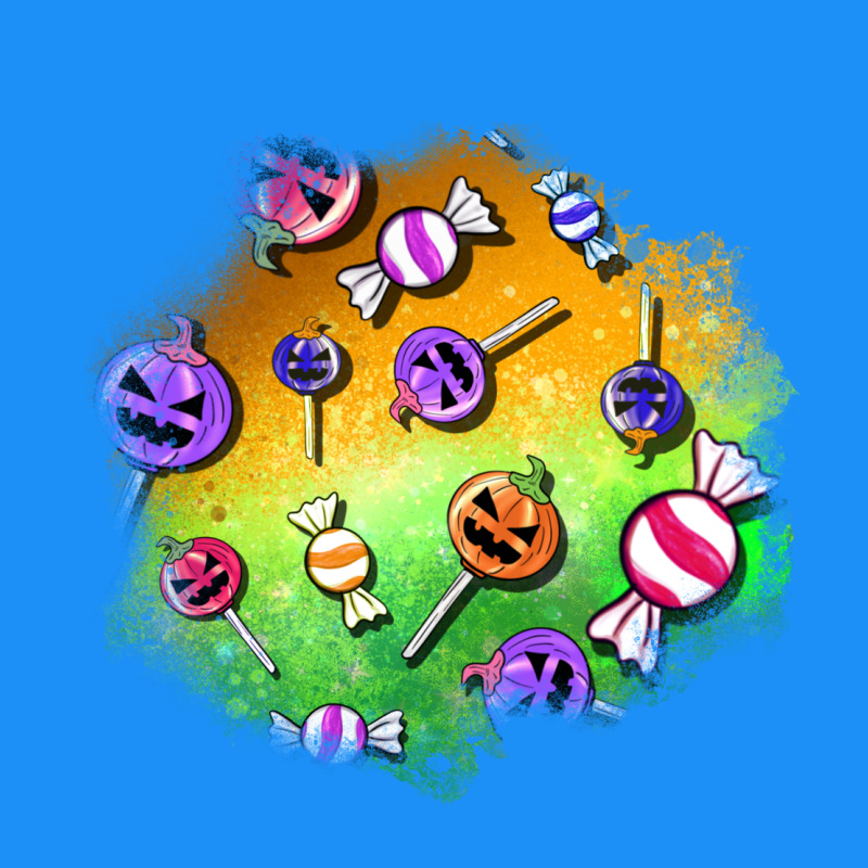 Halloween Candy Patches Classic Tee by BundleAndBundleShop | Teevron