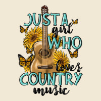 Just A Girl Who Loves Country Music Premium Tee | Teevron