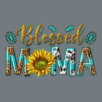 Western Blessed Mama With Leopard And Sunflower Heavyweight Sweatshirt | Teevron