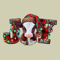 Joy Baby Cow Christmas Heavy Core Tee | Teevron