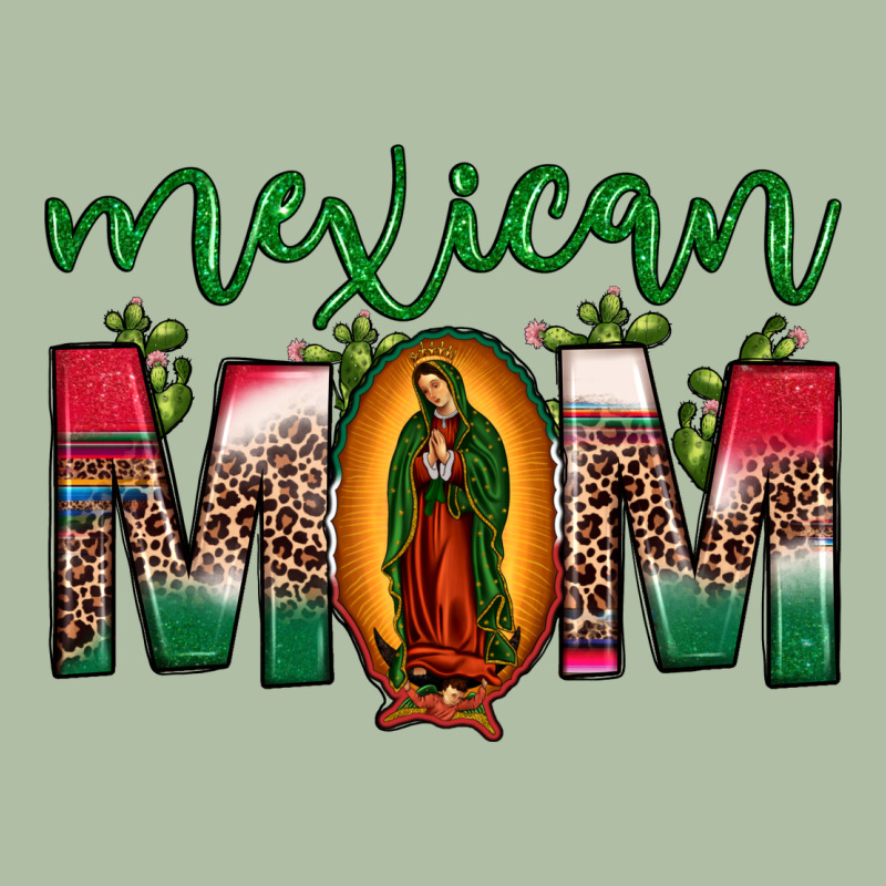Mexican Mom Our Lady Of Guadalupe Leopard Urban Heavy Tee by JahusDesignShop | Teevron