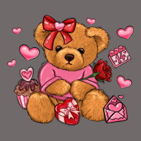 Valentines Day Teddy Bear Urban Heavy Tee | Teevron