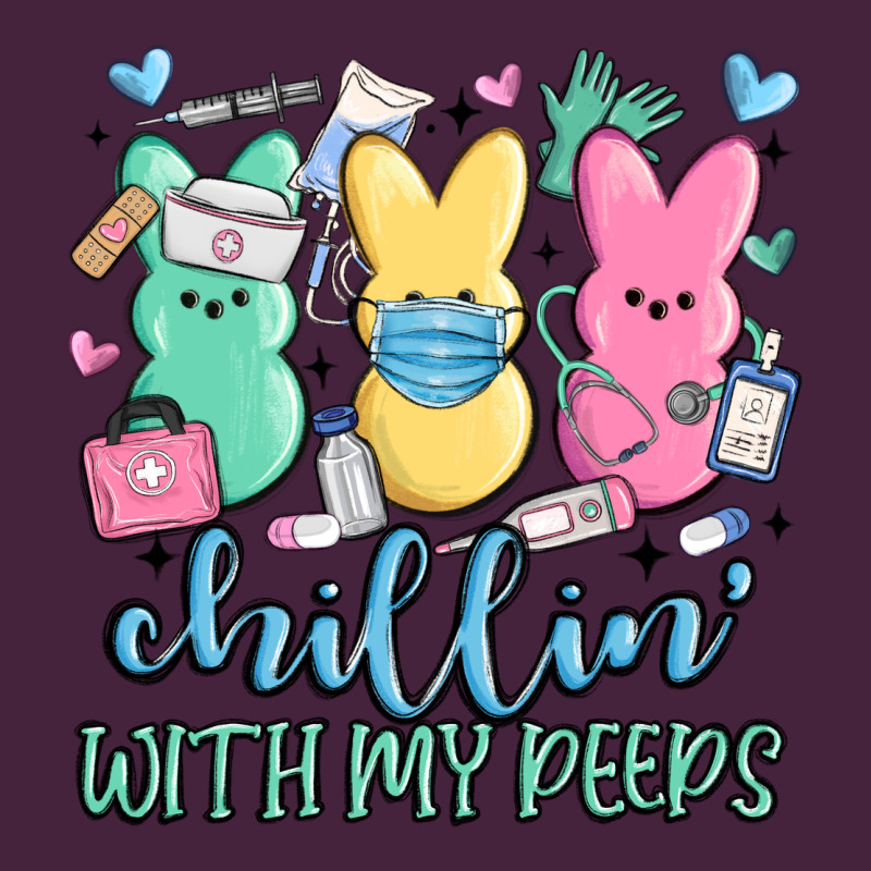 Chillin With My Peeps Premium Tee by MaliasSmallBusiness | Teevron