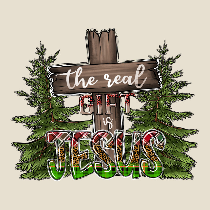 The Real Gift Is Jesus Urban Hoodie by CowhideDigitalArt | Teevron
