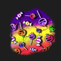 Halloween Candy  Patches Classic Tee | Teevron