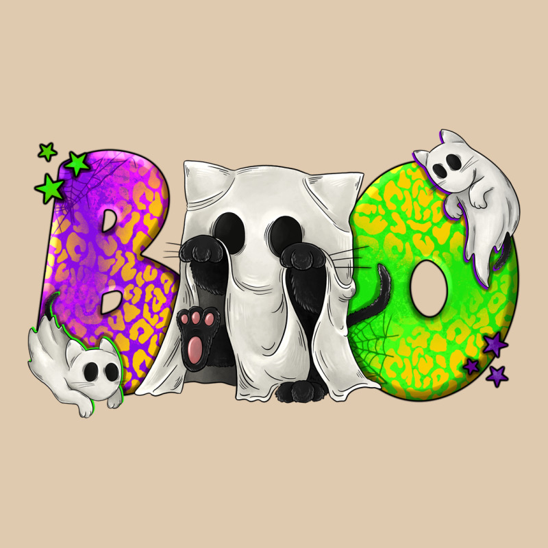 Boo Ghost Cat Heavyweight Sweatshirt by texasbilliewilder | Teevron