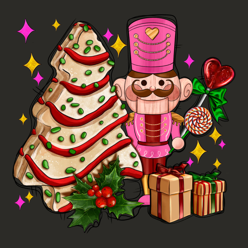Christmas Tree Cake And Nutcracker With Gifts Ado Heavy Core Tee by AdoDesignShop | Teevron
