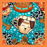 Dog Coffee Cups And Food Container With Cowhide Seamless Pattern Bbs Premium Sweatshirt | Teevron
