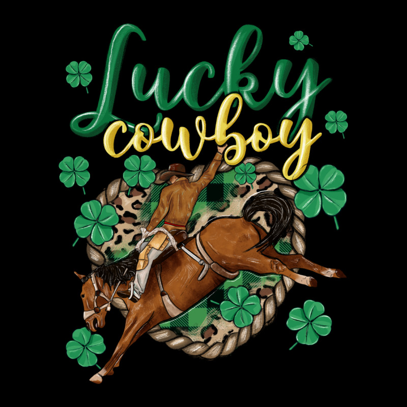 Lucky Cowboy Premium Tee by MaliasSmallBusiness | Teevron