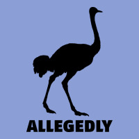 Allegedly Funny Ostrich Long Sleeve Tee | Teevron