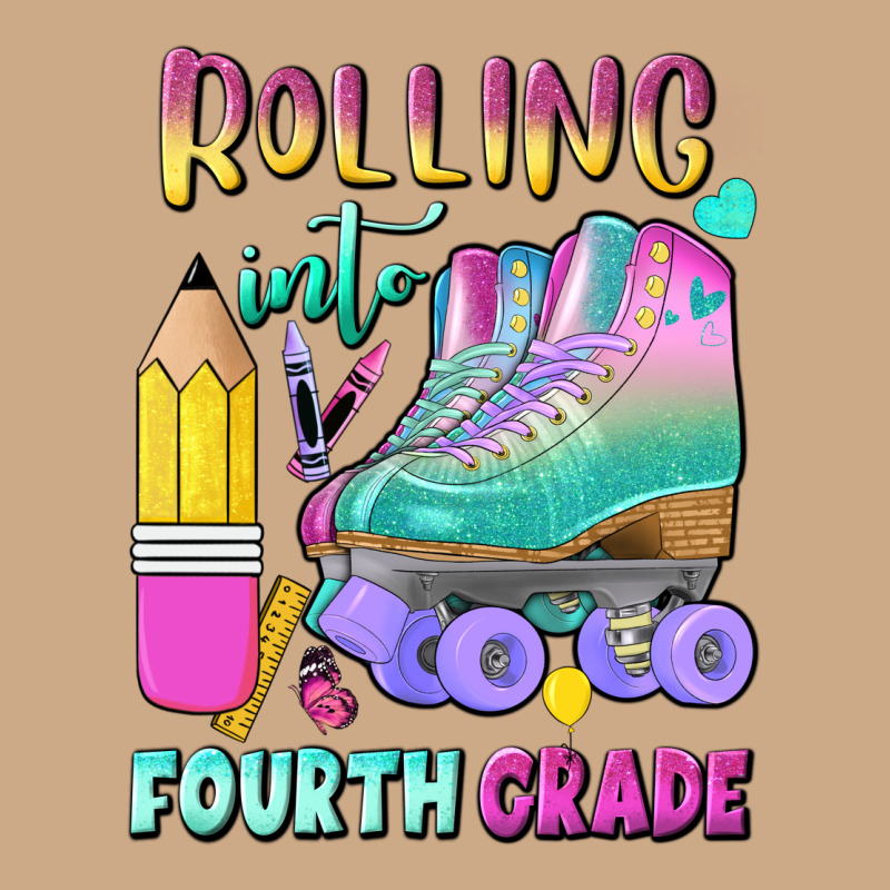 Rolling Into Fourth Grade Vintage Hoodie by BundleAndBundleShop | Teevron