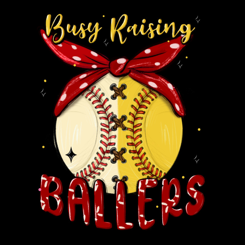 Busy Raising Ballers Malia Premium Tee by MaliasSmallBusiness | Teevron