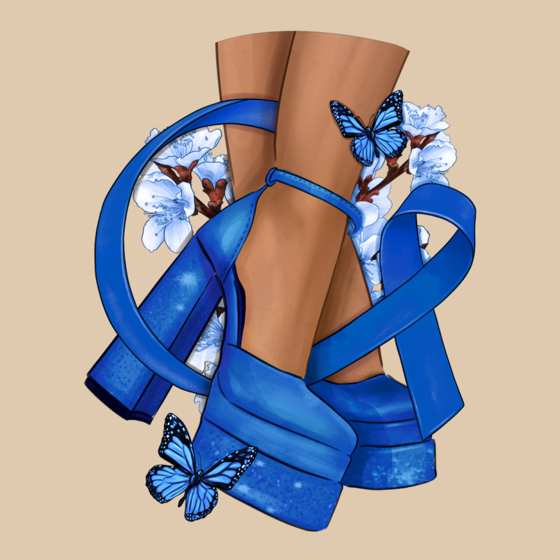 Colon Cancer Diva Blue Ribbon Heavyweight Sweatshirt by NancyCooperArtShop | Teevron