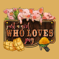 Just A Girl Who Loves Pig Olivia Premium Hoodie | Teevron