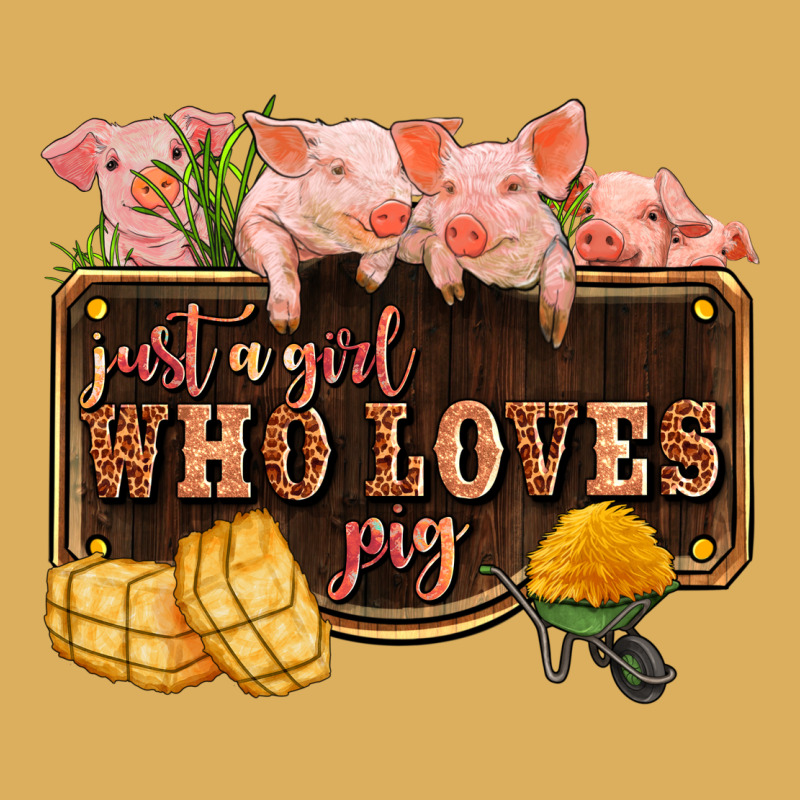 Just A Girl Who Loves Pig Olivia Premium Hoodie by OliviaCreatesArt | Teevron