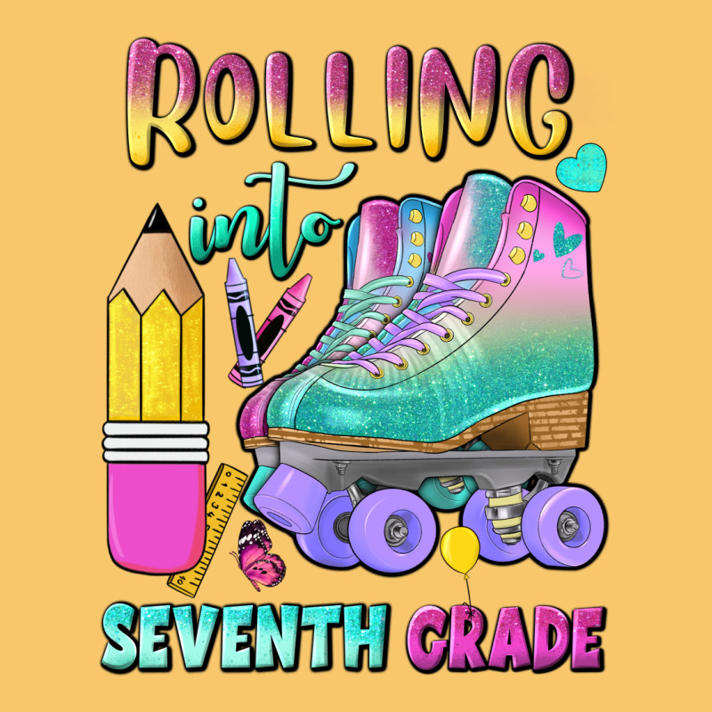 Rolling Into Seventh Grade Vintage Hoodie by BundleAndBundleShop | Teevron