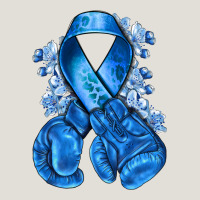 Blueribbon With Boxing Gloves Heavy Core Tee | Teevron