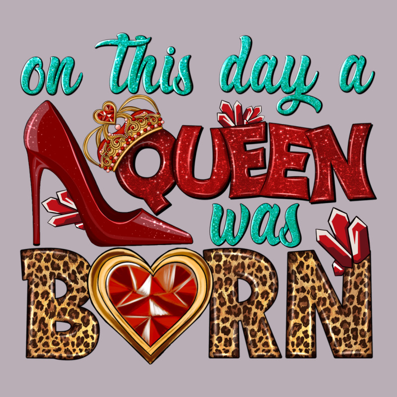 On This Day A Queen Was Born Vintage Tee by BundleAndBundleShop | Teevron