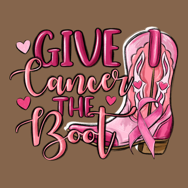 Give Cancer The Boot Premium Tee by MaliasSmallBusiness | Teevron