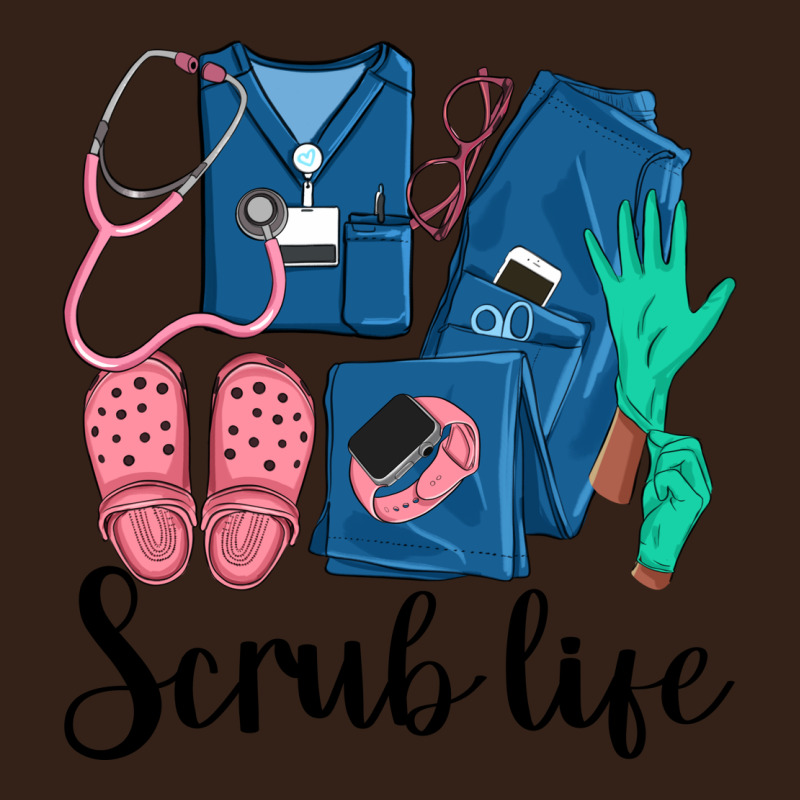 Scrub Life Nurse Heavy Core Tee by LillyAllenDesigns | Teevron