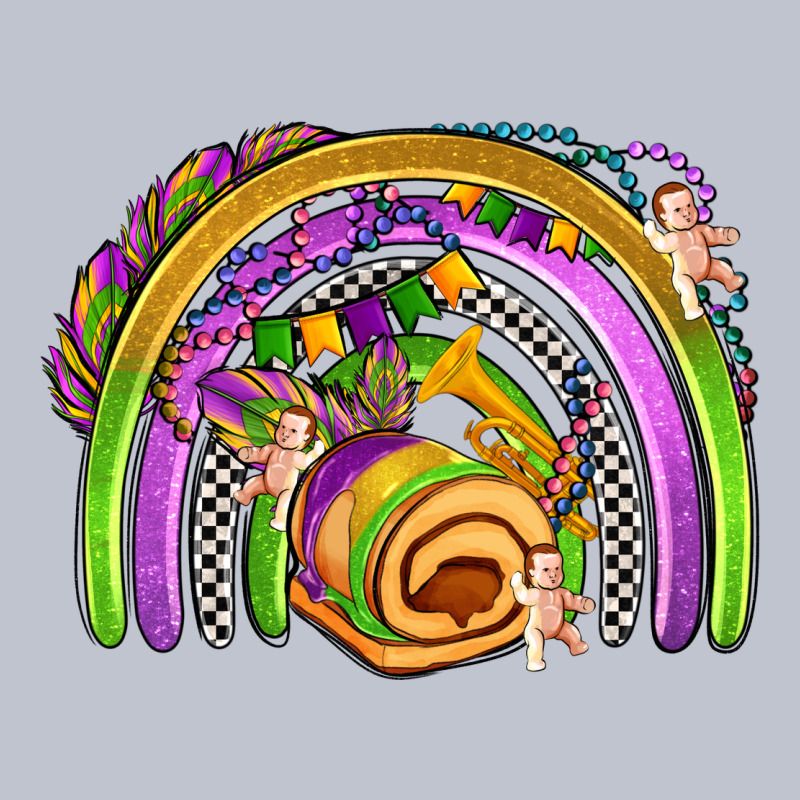 Mardi Gras Rainbow Premium Hoodie by OliviaCreatesArt | Teevron