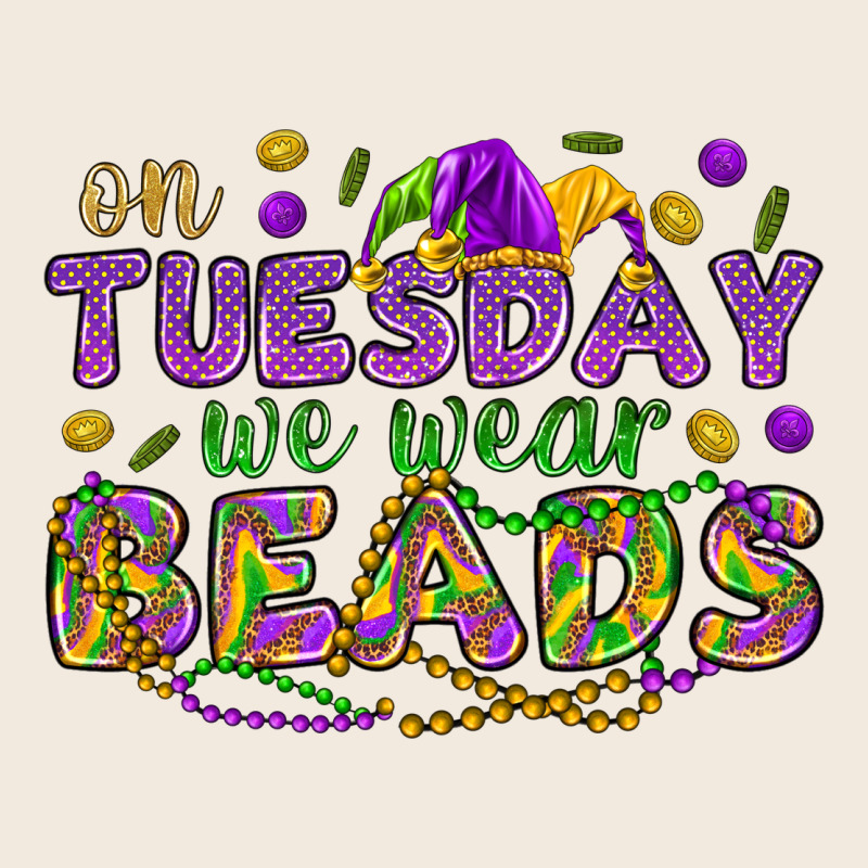 On Tuesday We Wear Beads Zipper Hoodie by HowdyJamesFarm | Teevron
