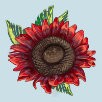 Procut Red Sunflower Ladies Tee | Teevron