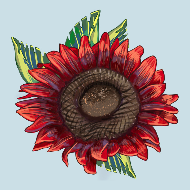 Procut Red Sunflower Ladies Tee by LillyAllenDesigns | Teevron