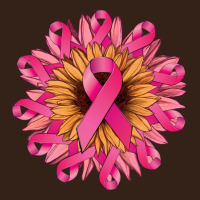 Cancer Ribbon Sunflower Heavy Core Tee | Teevron