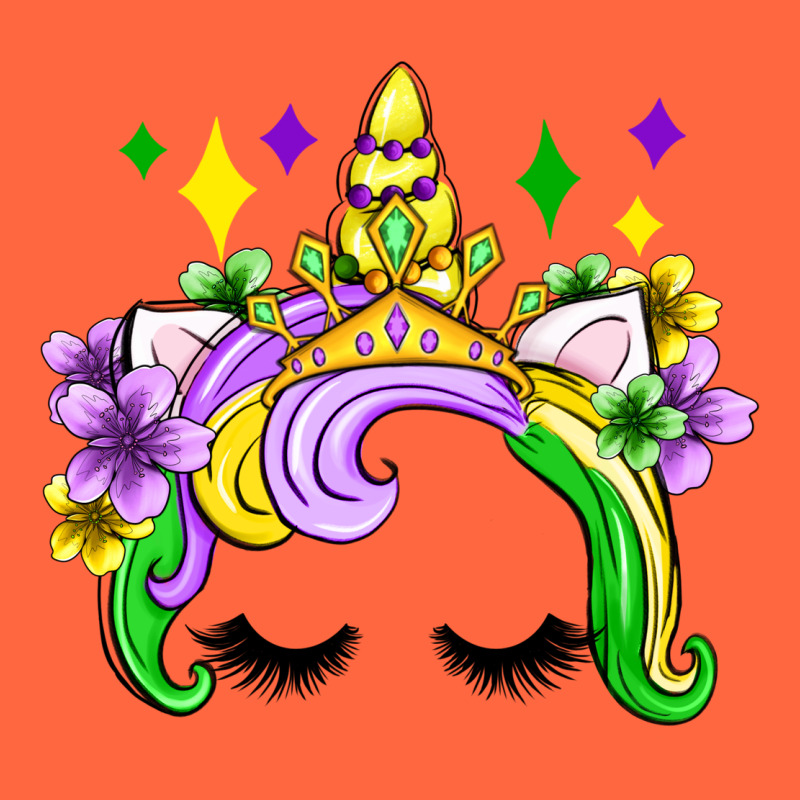 Unicorn Mardi Gras Olivia Premium Hoodie by OliviaCreatesArt | Teevron