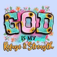 God Is My Refuge And Strength Urban Heavy Tee | Teevron