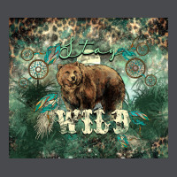 Stay Wild Bear Tumbler Zipper Hoodie | Teevron